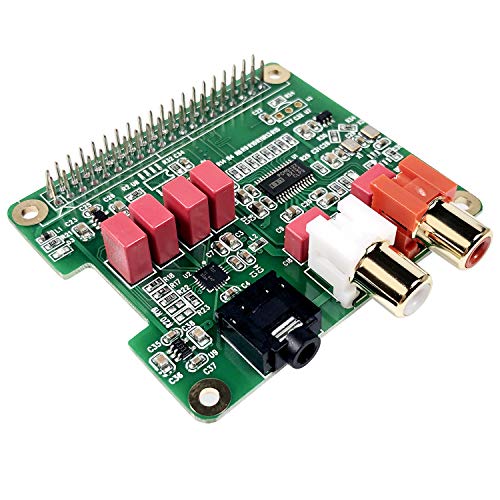 InnoMaker Raspberry Pi HiFi DAC HAT PCM5122 HiFi DAC Audio Card Expansion Board for Raspberry Pi 4 3 B+ Pi Zero etc. (DAC HAT) von innomaker