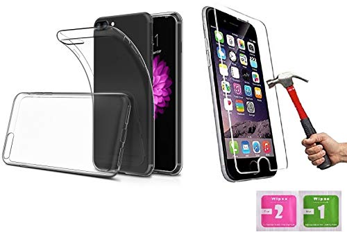 2in1 kompatibel mit iPhone 6 / 6S Case Panzerglas Schutz-Set Schutzhülle TPU Hülle transparent Flexibel Cover Handyhülle Glasfolie 2in1 kompatibel mit iPhone 6 / 6S Case Panzerglas Schutz-Set Schutzhülle TPU Hülle transparent Flexibel Cover Handyhülle Glasfolie von ino