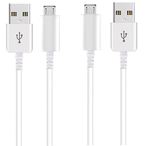 ino 2 Stück 120 cm Kabel Datenkabel Ladekabel kompatibel mit Samsung Galaxy A6 A6plus A7 A10 M10 A10s A5 2015 2016 A3 2016 S7 Edge S6 Edge Plus S5 S4 S3 J8 J7 J6 J6+ J5 J4 J4+ J3 J2 J1 Note von ino