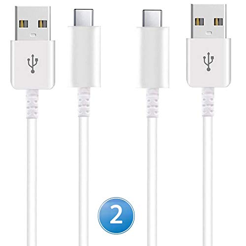 ino 2X Typ-C 100 cm USB-C Kabel Daten Ladekabel kompatibel mit LG Wing Velvet G8X G8S K41S K42 K52 K51s K61 G5 G5 SE G6 G6 Plus G7 ThinQ Nexus 5X V20 V30 von ino