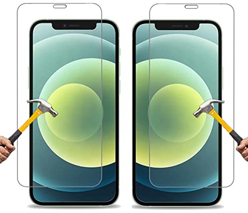 ino 2x Schutzglas kompatibel mit Panzerglas iPhone 12 / iPhone 12 pro Schutzglas panzerfolie Displayschutzglas Display Schutz Harte Schutzfolie Glas von ino