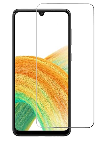 ino kompatibel mit Panzerglas Samsung Galaxy A33 5G Schutzglas Panzerfolie Displayschutzglas Harte Folie Schutz Glasfolie Displayglas 9H Schutzfolie von ino