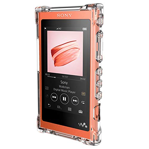 inorlo TPU Tasche Hülle Case Cover für Sony Walkman NW-A55L, MP3-Player + Schutzfolie (Klar) von inorlo