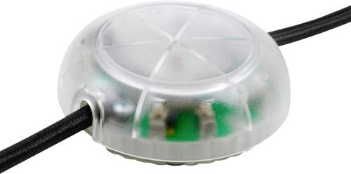 InterBär 8124-000.01 LED-Schnurdimmer mit Schalter Transparent 1 x Aus/Ein Schaltleistung (min.) 5W von interBär