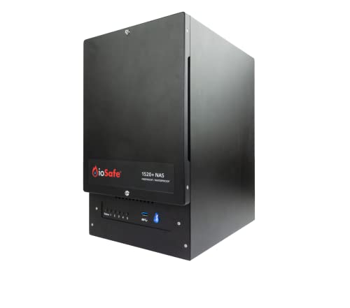 ioSafe 1520+ feuerfestes und wasserdichtes NAS Diskless von ioSafe