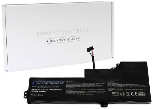 Ipc-computer Notebook-Akku 01AV421 REPLACE 11.4V 2000 mAh Lenovo von ipc-computer