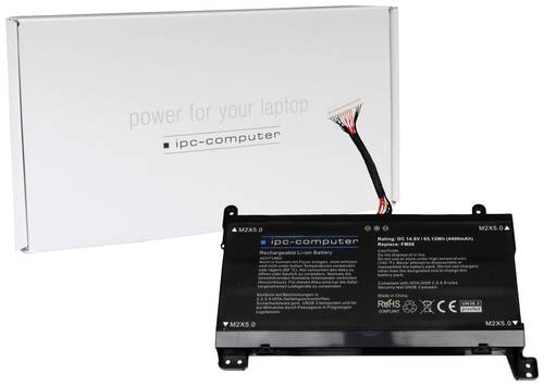 Ipc-computer Notebook-Akku FM08(16P) REPLACE 14.8V 4400 mAh HP von ipc-computer