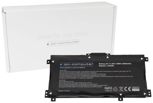 Ipc-computer Notebook-Akku LK03XL REPLACE 11.55V 3500 mAh HP von ipc-computer