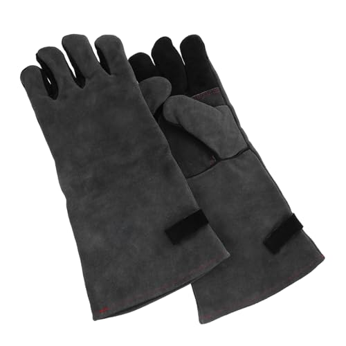 iplusmile 1 Paar Grillhandschuhe Küchenhandschuhe für Backofen Kochhandschuhe hitzebeständig Schweißhandschuhe Heizhandschuhe Handschuhe grillen Arbeit Handschuhe Rindsleder iplusmile 1 Paar Grillhandschuhe Küchenhandschuhe für Backofen Kochhandschuhe hitzebeständig Schweißhandschuhe Heizhandschuhe Handschuhe grillen Arbeit Handschuhe Rindsleder von iplusmile
