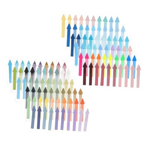 iplusmile 1 Satz Index Aufkleber Farbige Aufkleber Markierungsstreifen Für Den Haushalt Index Tabs Bunte Lesestreifen Seitenmarkierung Für Den Haushalt Professionelle von iplusmile