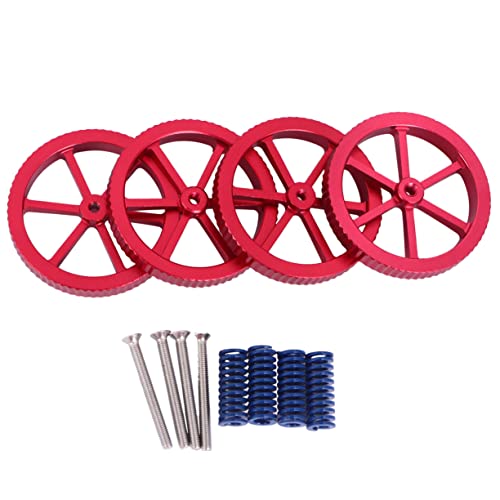 iplusmile 1 Satz Nivellierungsmutter für beheiztes Bett Nivelliermutter Ender Frühling schrauben Nivellierfedersatz 3D-Druckerteile Aluminiumlegierung Blau iplusmile 1 Satz Nivellierungsmutter für beheiztes Bett Nivelliermutter Ender Frühling schrauben Nivellierfedersatz 3D-Druckerteile Aluminiumlegierung Blau von iplusmile