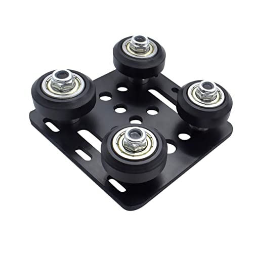 iplusmile 1 Satz Riemenscheibe aus Aluminiumprofil Extrusion Rad mit Platte für Drucker Aluminiumprofilräder für 3D-Druckerteile spezielle Gleitplattenriemenscheibe für Drucker Schwarz iplusmile 1 Satz Riemenscheibe aus Aluminiumprofil Extrusion Rad mit Platte für Drucker Aluminiumprofilräder für 3D-Druckerteile spezielle Gleitplattenriemenscheibe für Drucker Schwarz von iplusmile