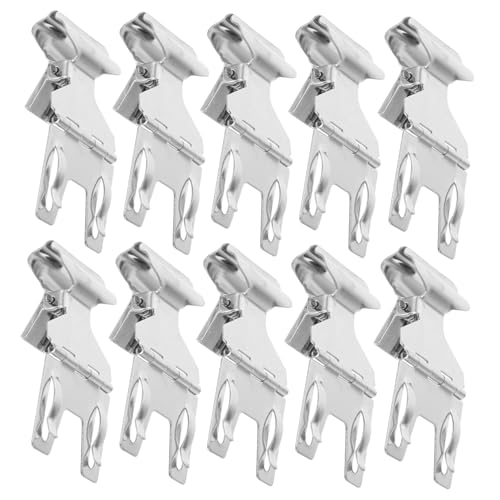 iplusmile 10 Stück Preisschildregal Preisschildständer für den Einzelhandel Cliphalter für Werbedisplays Clips für Regaletiketten Warenanhängerhalter Preisclip Rostfreier Stahl Silber iplusmile 10 Stück Preisschildregal Preisschildständer für den Einzelhandel Cliphalter für Werbedisplays Clips für Regaletiketten Warenanhängerhalter Preisclip Rostfreier Stahl Silber von iplusmile