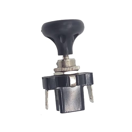 iplusmile 12V Push Pull Lichtschalter Für Ezgo Schwarzer Scheinwerferschalter Mit Scheinwerfersymbol Für Zubehör Ersatz Für Defekte Schalter Golf Carts von iplusmile