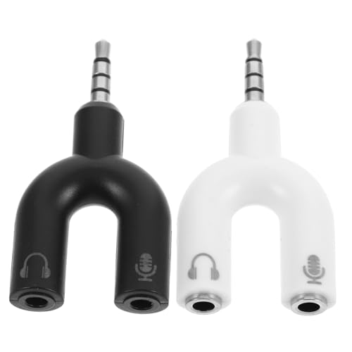 iplusmile 2 Stück Audiokonverter Audio-Mikrofon-Adapter Kabelsplitter dualer Kopfhörer-Splitter Mikrofon-Splitter Audio-Adapter Kopfhörersplitter Kopfhörer Splitter Metall iplusmile 2 Stück Audiokonverter Audio-Mikrofon-Adapter Kabelsplitter dualer Kopfhörer-Splitter Mikrofon-Splitter Audio-Adapter Kopfhörersplitter Kopfhörer Splitter Metall von iplusmile