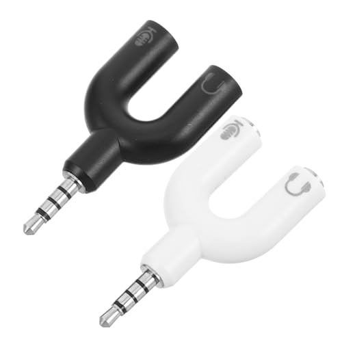 iplusmile 2 Stück Audiokonverter Audio-mikrofon-Splitter Klinkenadapter Mikrofon- Und Kopfhörer-Splitter Audio-Adapter Audio-mikrofon-Adapter Stereo-Adapter Metall iplusmile 2 Stück Audiokonverter Audio-mikrofon-Splitter Klinkenadapter Mikrofon- Und Kopfhörer-Splitter Audio-Adapter Audio-mikrofon-Adapter Stereo-Adapter Metall von iplusmile