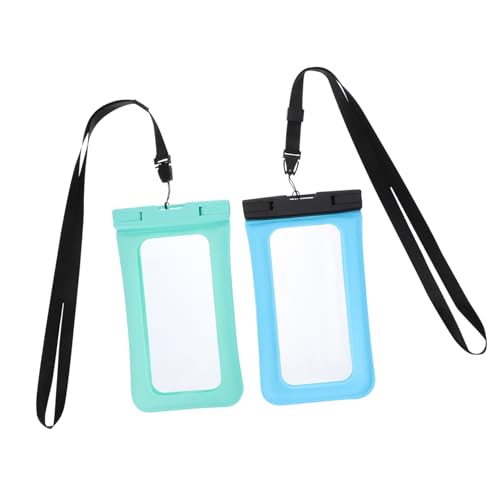 iplusmile 2 Stück wasserdichte Handytasche wasserdichte Hülle Für Handy Klarer Telefonbehälter Universelle Display-Touch-Handytasche Unterwasser-Handytasche Mit Lanyard iplusmile 2 Stück wasserdichte Handytasche wasserdichte Hülle Für Handy Klarer Telefonbehälter Universelle Display-Touch-Handytasche Unterwasser-Handytasche Mit Lanyard von iplusmile