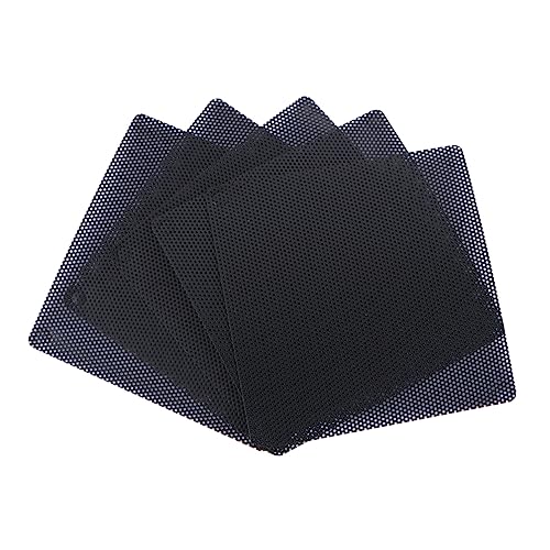 iplusmile 20 Stück Computer-Fan Weiß Lüfterfilter für Computerkühler Lüfter kühlen Netz Kühlung klein Computer-Lüftergrill PVC-Lüfter Black von iplusmile
