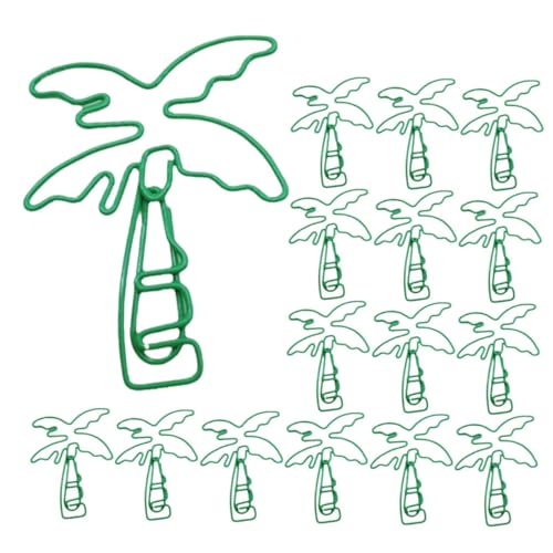 iplusmile 20 Stück Kokosnusspapierclip süße Papierklammern für Bürovorräte Schreibwarenclips Papierclips für Büro- und Schulnutzung Metall -Memo -Clips süße Baumformpapierklammern Grün iplusmile 20 Stück Kokosnusspapierclip süße Papierklammern für Bürovorräte Schreibwarenclips Papierclips für Büro- und Schulnutzung Metall -Memo -Clips süße Baumformpapierklammern Grün von iplusmile