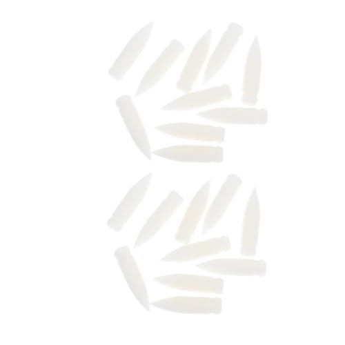 iplusmile 20 Stück Weiche Ersatzpinselspitzen Für Markierungsstifte. Nylonmaterial. Reibungsloses Schreiben. Einfach Anzubringen. Geeignet Für Künstler Und Bastler. von iplusmile