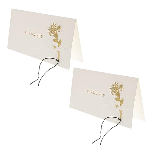 iplusmile 2Stücke Leere Dankeskarten für Hochzeit Babyparty Klappbare Grußkarten Design für Persönliche Nachrichten und iplusmile 2Stücke Leere Dankeskarten für Hochzeit Babyparty Klappbare Grußkarten Design für Persönliche Nachrichten und von iplusmile
