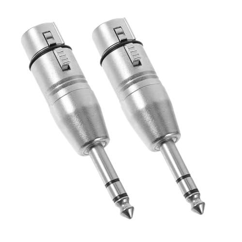 iplusmile 2Stücke Xlr Adapter Robuste Audio Adapter für Mikrofone Geräte Vielseitig Einsetzbar für Verschiedene Audiogeräte iplusmile 2Stücke Xlr Adapter Robuste Audio Adapter für Mikrofone Geräte Vielseitig Einsetzbar für Verschiedene Audiogeräte von iplusmile