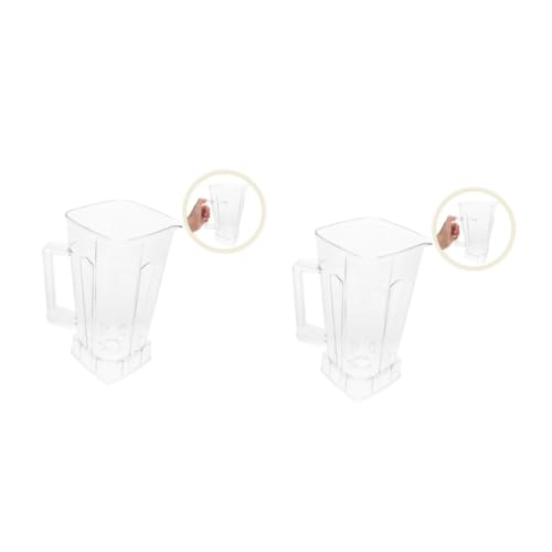 iplusmile 2st Unterbrecher Großer Getränkespender Kannenersatz Krüge Für Getränke Wasserkrughalter Mixkrug Milchspender Krug Für Mixer Entsafter-krug Wasserspender Mixerkrug Stk Transparent von iplusmile