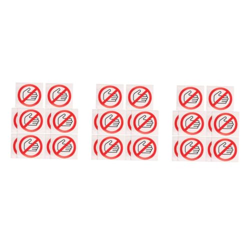 iplusmile 3 Sätze Sicherheitszeichen Hinweisschild Sicherheitsaufkleber Warnschild Selbstklebendes No-touch-schild Bitte Berühren Sie Das Schild Nicht Selbstklebendes Vinyl 20 Stück * 3 iplusmile 3 Sätze Sicherheitszeichen Hinweisschild Sicherheitsaufkleber Warnschild Selbstklebendes No-touch-schild Bitte Berühren Sie Das Schild Nicht Selbstklebendes Vinyl 20 Stück * 3 von iplusmile