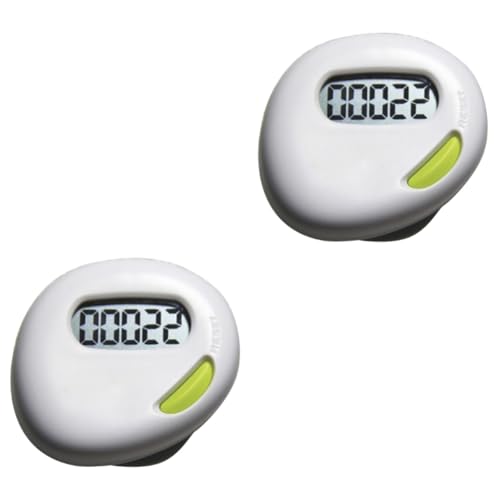 iplusmile 3 Stück Sport-Gadget Schrittzählerclip An Mini Klein Zähler Schrittzähler Tasche Tragbar Für Schritte Sportartikel Herzförmiger Präzisions-schrittzähler Sport-schrittzähler Weiß von iplusmile