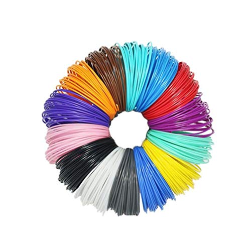 iplusmile 3D Stift Filament Minen 3D Druck Stift Eco- Freundliche Premium Printing Filament ABS Filament 3D Drucker Filament für Die Meisten 3D Drucker Zufällige Farbe von iplusmile