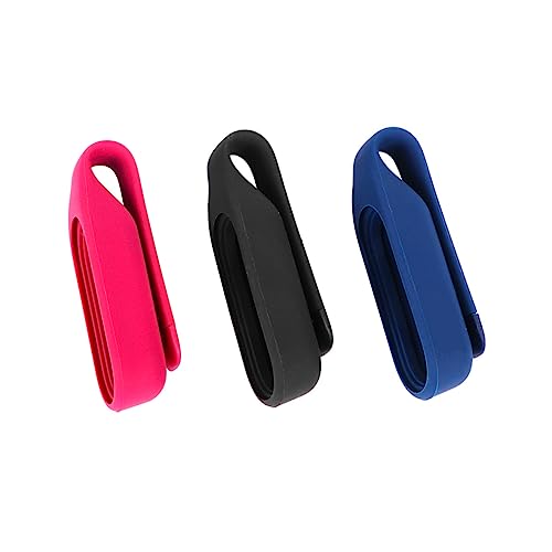 iplusmile 3Stücke Silikon Schutzhülle für Stoßfest Clip Design Schwarz Mitternachtsblau Weinrot Schutz für Smartwatch Armbanduhr iplusmile 3Stücke Silikon Schutzhülle für Stoßfest Clip Design Schwarz Mitternachtsblau Weinrot Schutz für Smartwatch Armbanduhr von iplusmile