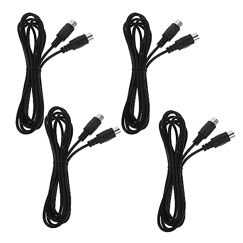 iplusmile 4 Stück Midi-Kabel Musikinstrumentenlinie Midi-Verlängerungskabel Tastatur-Verbindungskabel Klaviatur männlich MIDI-Instrumentenkabel Midi-Stecker-Stecker-Kabel Kupfer Schwarz iplusmile 4 Stück Midi-Kabel Musikinstrumentenlinie Midi-Verlängerungskabel Tastatur-Verbindungskabel Klaviatur männlich MIDI-Instrumentenkabel Midi-Stecker-Stecker-Kabel Kupfer Schwarz von iplusmile