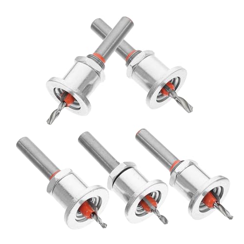 iplusmile 5 Stück Senkbohrer Bohrer-tiefenanschlag Bohrerschlüssel Holzbohrer Centerfinder Holzbearbeitung Werkzeuge Zur Holzbearbeitung Senkbit Bohrtiefenanschlag Metall iplusmile 5 Stück Senkbohrer Bohrer-tiefenanschlag Bohrerschlüssel Holzbohrer Centerfinder Holzbearbeitung Werkzeuge Zur Holzbearbeitung Senkbit Bohrtiefenanschlag Metall von iplusmile