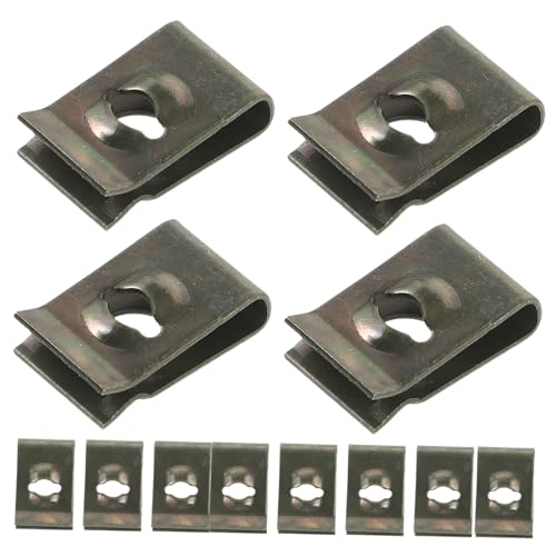 iplusmile 50 Stück U Clip Auto Clips Karosserie Clips Automobil Clips Für Autos Auto Befestigungsclips Halteklammern Stoßstangen Clips Für Auto Befestigungselemente Für Autos Auto von iplusmile