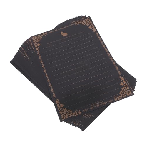 iplusmile 50Blätter Vintage Briefpapier Süßes Design mit Retro für Einladungen Dankesbriefe Kalligraphie Hochwertiges für Kreative Schreibprojekte iplusmile 50Blätter Vintage Briefpapier Süßes Design mit Retro für Einladungen Dankesbriefe Kalligraphie Hochwertiges für Kreative Schreibprojekte von iplusmile