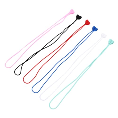 iplusmile 6 Stücke Verloren Seil Headset Kopfhörer Verloren Strap Schutzhülle Linie Kopfhörer Silikon Seil Silica Gel von iplusmile