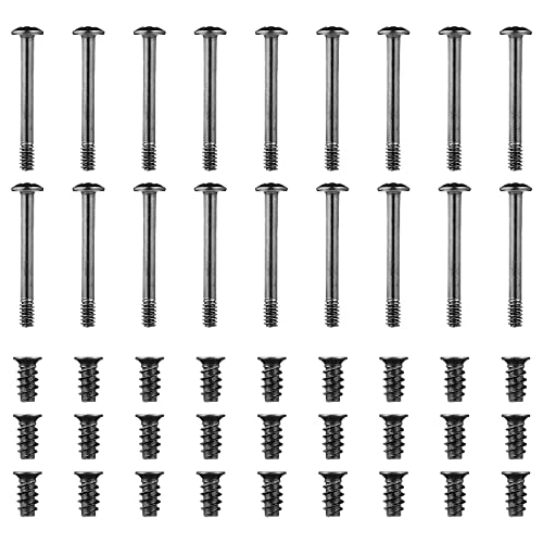iplusmile 60er Set GehäUselüFterschrauben, 30 Lange Und 30 Kurze Schrauben Aus Kohlenstoffstahl, Computer Gehäuse Lüfter Schrauben Kit, Selbstschneidende PC GehäUse Schrauben von iplusmile