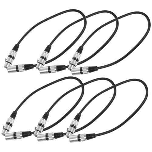 iplusmile 6Stücke Xlr Mikrofonkabel Pin Symmetrisch für Live Auftritte Studioaufnahmen und Heim Audiosysteme aus Sauerstofffreiem iplusmile 6Stücke Xlr Mikrofonkabel Pin Symmetrisch für Live Auftritte Studioaufnahmen und Heim Audiosysteme aus Sauerstofffreiem von iplusmile