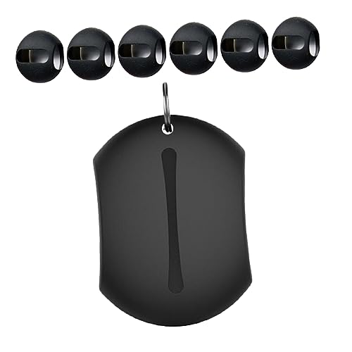 iplusmile 7-Teiliges Set -Headset -Schutzhülle Ohrhörer kopfhörer Box Headset case Earbuds Schutzfolie Kopfhörerabdeckung kompatibel für freebuds3 Silikonabdeckung Black von iplusmile