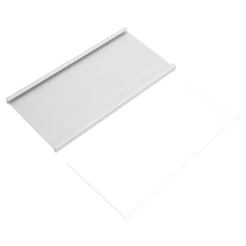 iplusmile Arbeitsplatzschild Namensschildhalter wandmontiertes Namensschild Desktop-Namensschilder Namensschilder für Türen Sitzplatznamensinhaber Aluminiumlegierung Silver iplusmile Arbeitsplatzschild Namensschildhalter wandmontiertes Namensschild Desktop-Namensschilder Namensschilder für Türen Sitzplatznamensinhaber Aluminiumlegierung Silver von iplusmile