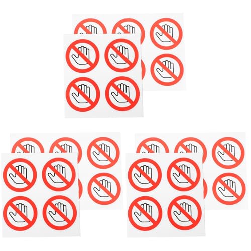 iplusmile Aufkleber „Do Not Touch“ – 30 Stück Runde Laminierte Vinyl-Aufkleber Schilder-Warnschilder Sicherheits-Warnschild-Aufkleber No-Touch-Schilderaufkleber 25 mm iplusmile Aufkleber „Do Not Touch“ – 30 Stück Runde Laminierte Vinyl-Aufkleber Schilder-Warnschilder Sicherheits-Warnschild-Aufkleber No-Touch-Schilderaufkleber 25 mm von iplusmile