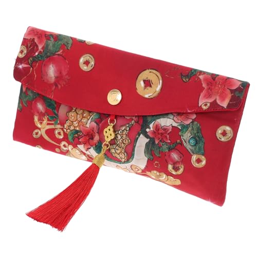 iplusmile Cartoon-rote Umschlagtasche briefumschläge rotes Paket Neujahr rotes Umschläge Neujahrsumschlag Chinesische Umschläge für Rote Tasche Stoff von iplusmile