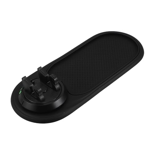 iplusmile Halterung für Autotelefon handyhalterung Innenfach im Armaturenbrett Auto Dash -Zubehör rutschfeste Matten für Mobiltelefone rutschfeste Armaturenbrettmatte Handy-Pad PVC Schwarz von iplusmile