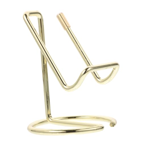 iplusmile Handyhalter Visitenkartenständer Aus Robustem Goldfarben Für Schreibtisch Büro Für Präsentationen Organisation Langlebig Stylish von iplusmile