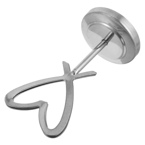 iplusmile Herzförmiger Tischkartenhalter für Hochzeiten Partys und Robuster Memo Clip Dekorativer Fotohalter Langlebiger Metalldrahtkartenhalter von iplusmile