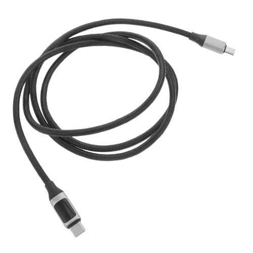 iplusmile Ladekabel für Digitalanzeige USBC-Displaykabel fließendes LED-Ladekabel Schnelllade-USB-C-Kabel USB-Kabel für alle Geräte Hochgeschwindigkeits-USB-C-Kabel Zinklegierung Beige von iplusmile