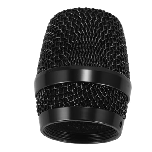 iplusmile Mikrofon Mesh Grill Ersatz Schwarze Mikrofonabdeckung für Verbesserten Windschutz Passend für Mikrofone Schützt vor Störungen und Verleiht Ihrem Setup Stil von iplusmile