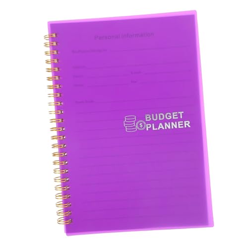 iplusmile Monatlicher Budgetplaner Tragbares Notizbuch zur Ausgabenerfassung Robuster Einband für Effiziente Finanzverwaltung für Zuhause und Ausgaben Tracker von iplusmile
