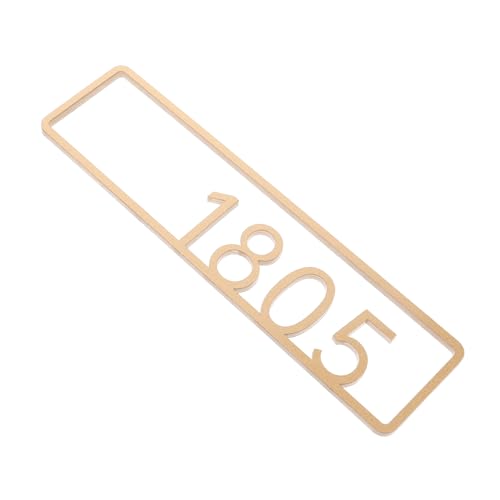 iplusmile Nummernschild Wandtürnummer Hängend Türen Hausadresse Häuser Für Hausnummern Unterzeichnen Led Plakette Mit Hausnummer Modern Groß Name Bronze Vinyl Golden Acryl iplusmile Nummernschild Wandtürnummer Hängend Türen Hausadresse Häuser Für Hausnummern Unterzeichnen Led Plakette Mit Hausnummer Modern Groß Name Bronze Vinyl Golden Acryl von iplusmile