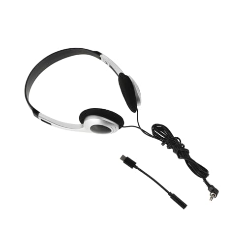 iplusmile Retro-Kopfhörer Kopfhörer für Computer kopfhöreradapter typ c kabelgebundene Kopfhörer Telefon-Headset Kopfhörer für USB-C-Kopfhörer Abs Silver iplusmile Retro-Kopfhörer Kopfhörer für Computer kopfhöreradapter typ c kabelgebundene Kopfhörer Telefon-Headset Kopfhörer für USB-C-Kopfhörer Abs Silver von iplusmile